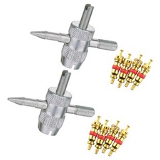  2 Sets Obus De Valve Voiture