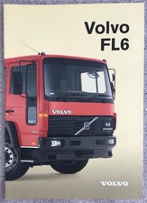 VOLVO FL6 TRUCK Commercial Sales Brochure May 1998 #8552011 05/98