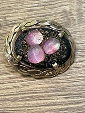 ancienne broche  en émaux