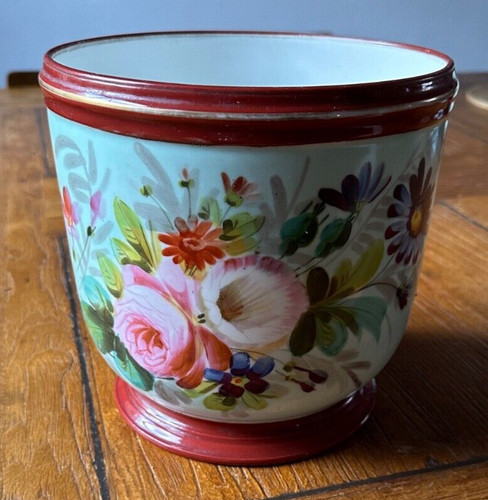 Cache pot ancien porcelaine - ancien,,