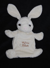Doudou marionnette lapin