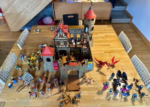 Playmobil chateau fort - playmobil, moyen