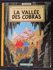 Tintin - Jo Zette et Jocko - La Vallée Des Cobras - EO B20 Bis - 1957 - TBE