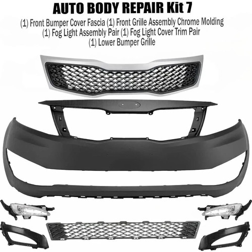 Front bumper cover fascia - bumper, &