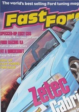 FAST FORD MAGAZINE JUNE 2001 Ford Racing KA : Zetec Cabrio : Faster Focus VGC