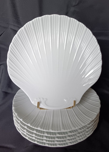 Assiettes poisson en - 6, à
