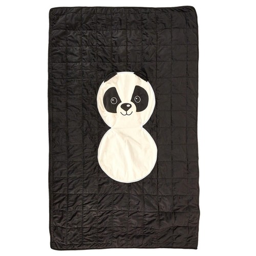 Peluche couverture panda - peluche, "panda"