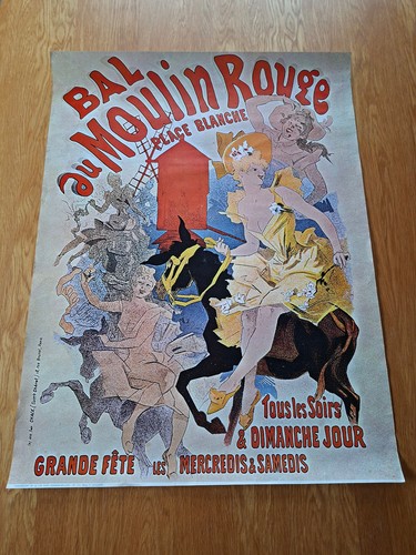 Affiche ancienne originale bal - affiche,
