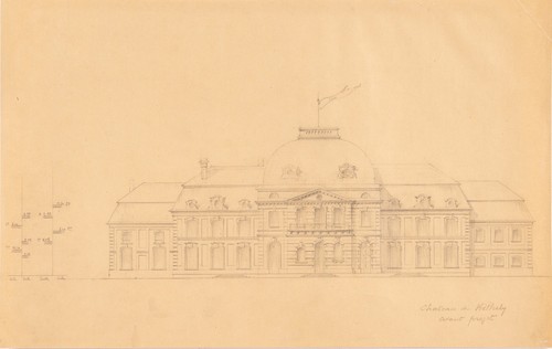 Dessins architecte fin - d'un,