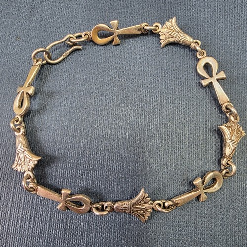 Bracelet vintage argent - bracelet, en