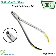 Dental Orthodontie Pince Coupante Distale Archwire Cutter Safety Hold TC Inserts
