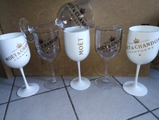 6 flûtes verres piscine