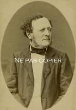 Louis Buffet, statesman by the photographer MAUNOURY circa 1880 Paris