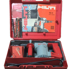 HILTI TE-17 Hammer Drill Heavy Duty Electric Rotary Tool For Concrete W/ Case JP