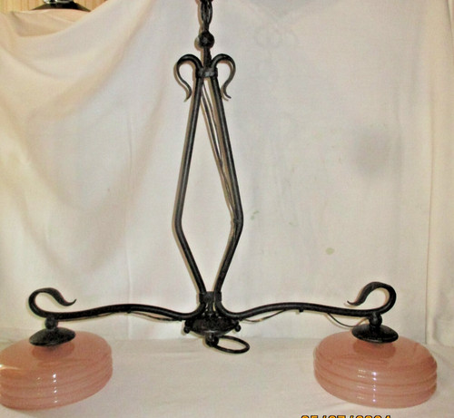 Ancien lustre suspension de - ancien,