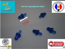 DINKY TOYS LOT DE 5  GYROPHARES BLEUS CONVIENT A 90% DES MINIATURES 1/43 -1/50