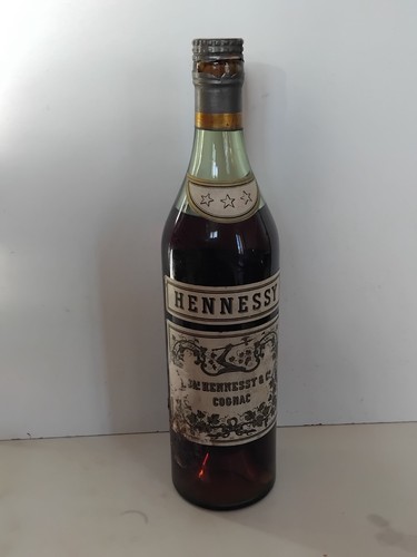 Bouteille cognac hennessy - bouteille,
