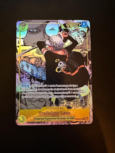 Carte one piece trafalgar law - carte,