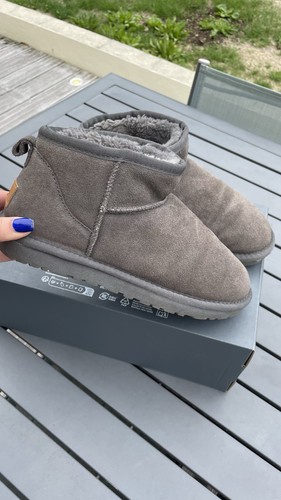Ugg bottines femme daim - femme, gris