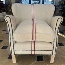 Fauteuil vieux sac à farine