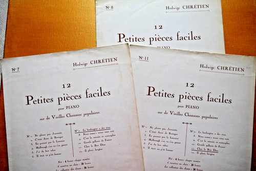 Partitions petites pieces - partitions,