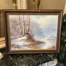 Tableau Huile Sur Toile