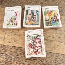Mini livres Contes Jacques Riquier 1976 aladin poucette Hans Gretel