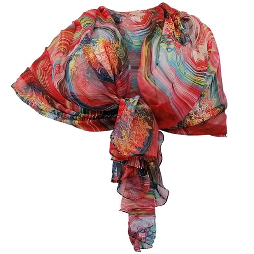 Chic fuchsia écharpe - fuchsia,