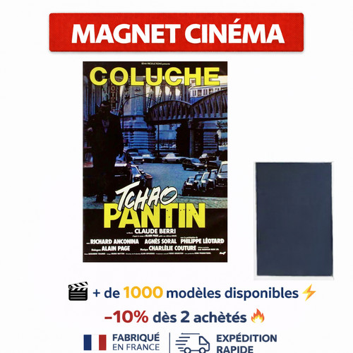Magnet film tchao pantin 90x65 - tchao,
