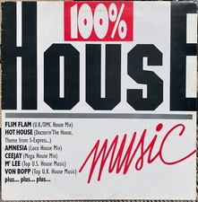 33t 100% House Music - LP - 1988