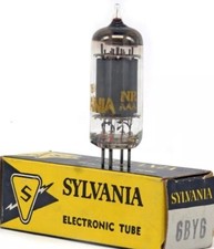 Tube 6BY6 SYLVANIA NOS NIB New in Box