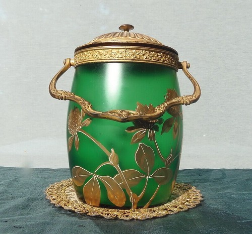 Pot biscuit epoque art - pot,