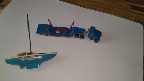 Majorette camion voilier - ,