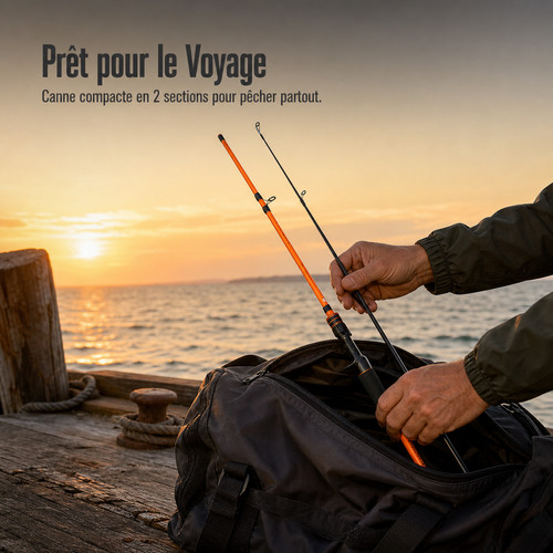 Canne pêche leurre - canne,