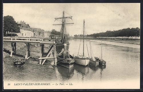 Cpa saint valery sur somme - saint-valery-sur-somme,, le