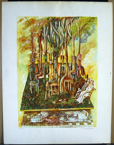 Judaïca lithographie signée