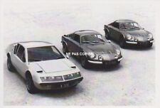 RARE carte postale -  RENAULT ALPINE A110 ET A310 - 10x15cm