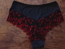 Culotte Dentelle Rouge Et Noir