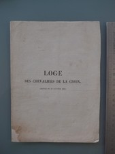 Franc-maçonnerie, 1840
