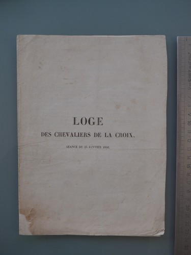 Franc maçonnerie 1840 - franc-maçonnerie,,