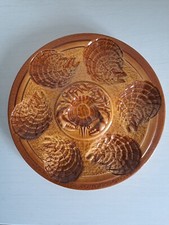 Lot 3 Assiettes à Huîtres