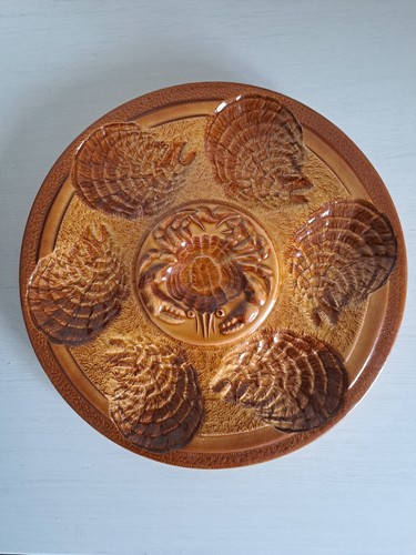 Lot assiettes huîtres - assiettes, à