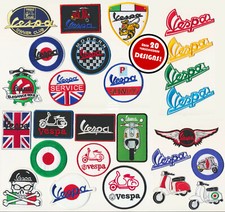 VESPA patch patches ironing picture scooter scooter scooter Italy OVER 20 MOTIVES