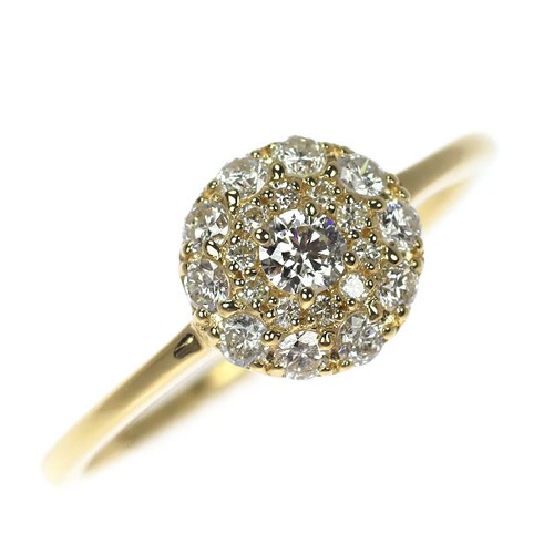 Bague diamant k18yg 096 ct - diamant,