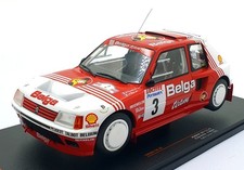 Ixo 1/18 Scale 18RMC135.22 - Peugeot 205 T16 #3 Ypres Rally 1985