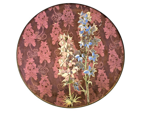 Grand plat faïence fine ou - faÏence,