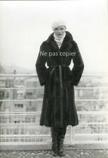 FASHION REVILLON 1976 mink fur photo 23 x 16 cm Paris