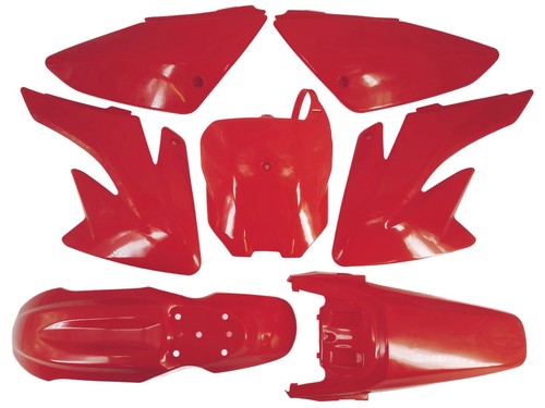 Kit plastiques rouge - , crf70
