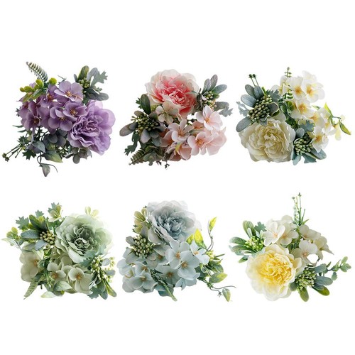 Bouquet roses artificielles - bouquet, de