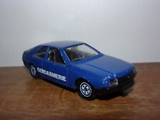 Renault Fuego Gendarmerie Solido Model Car voiture miniature auto 1:43